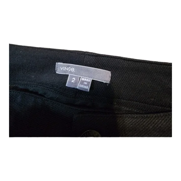 Vince Ponte skinny pants size 2 black - Picture 3 of 4